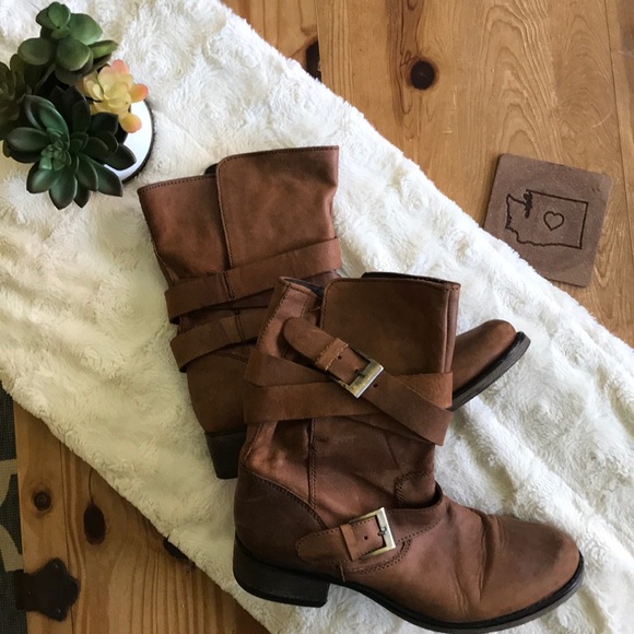 Steve Madden Shoes - Steve Madden Leather Boots